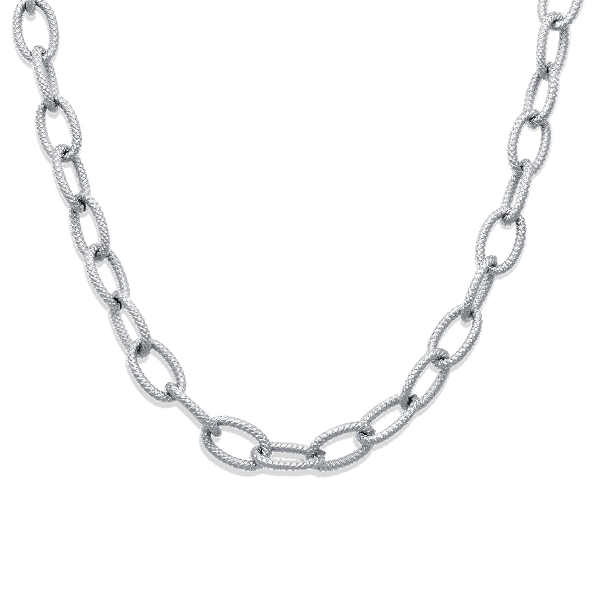 Malibu Chain Silver 9MM Αλυσίδα Λαιμού Από Ανοξείδωτο Ατσάλι 316L
